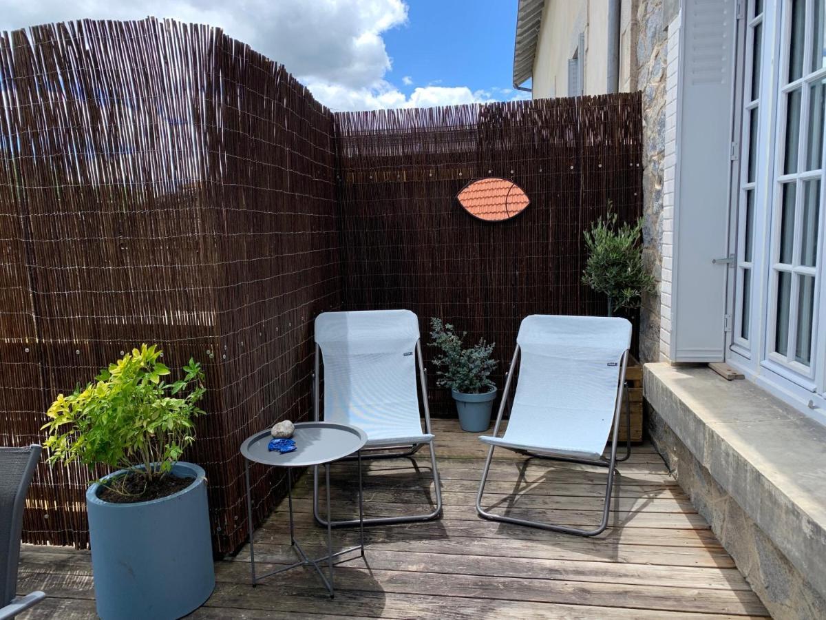 La Terrasse De Compostelle T3 Chic, Charme, Cosy Apartment Saint-Leonard-de-Noblat Luaran gambar
